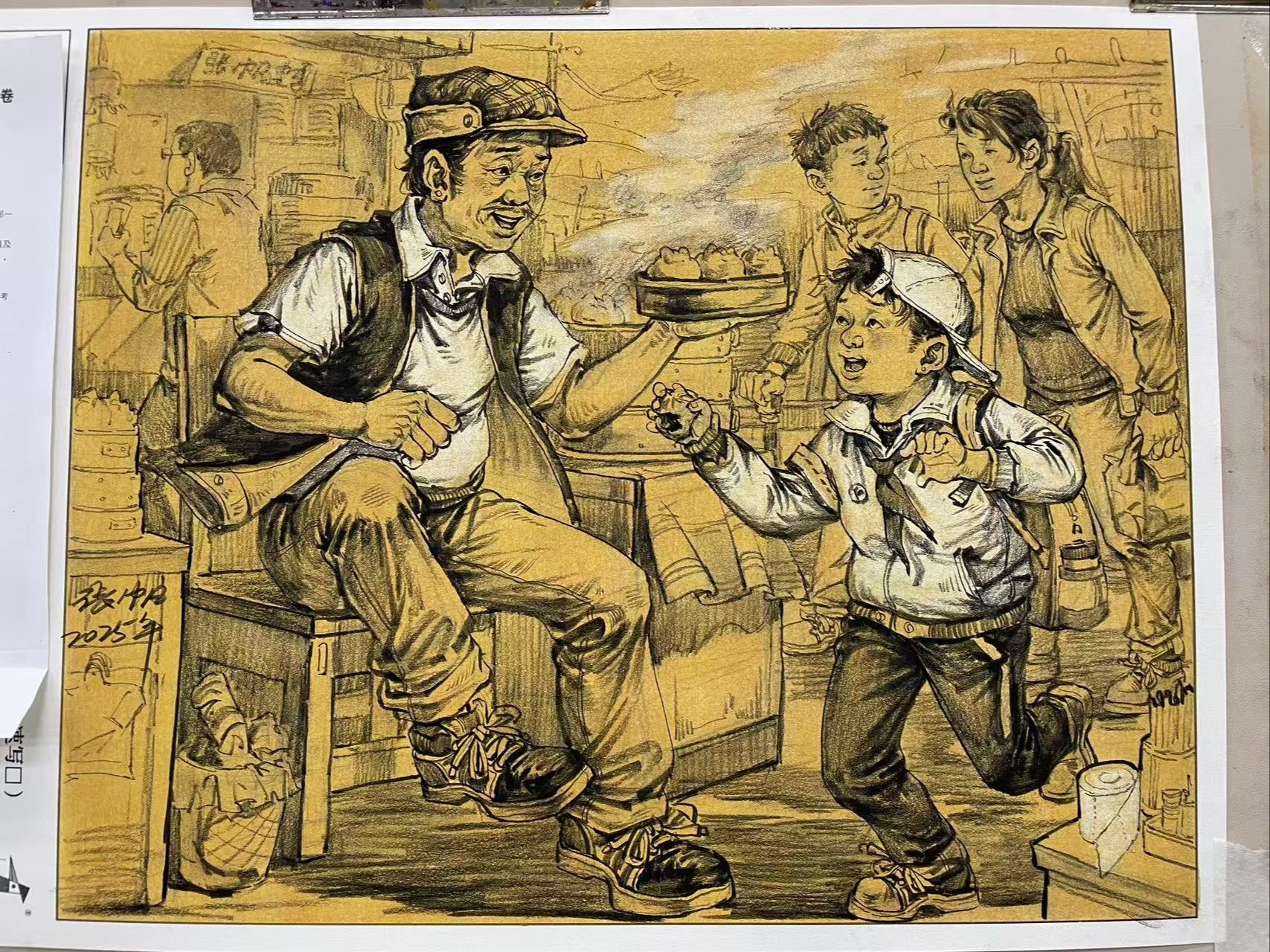 北京传胜画室丨速写示范