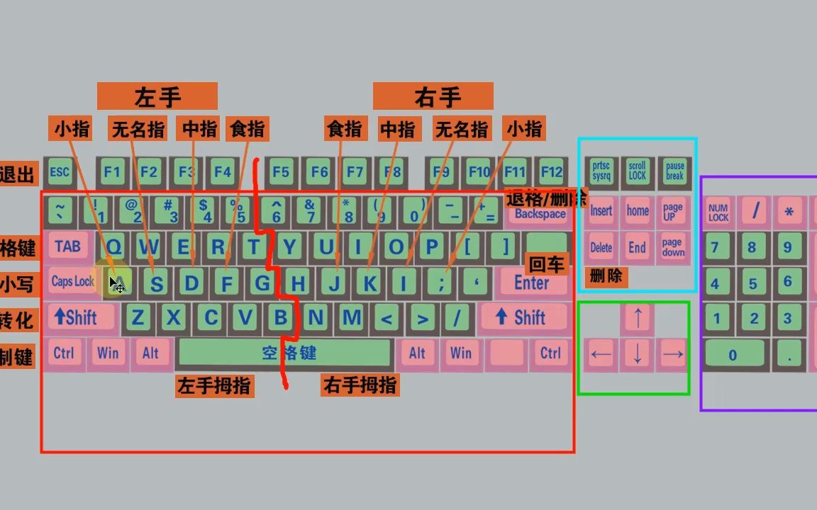 零基础快速学拼音学五笔打字教程,键盘打字快速入门哔哩哔哩bilibili