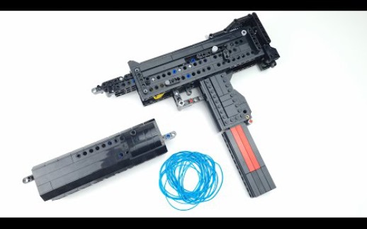 [图]LEGO Full-/Semi-Auto MAC-10 [Select Fire - Blowback - Rubber Band SMG]