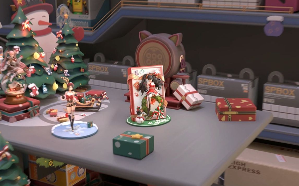 《高能手办团》手办橱窗里的圣诞特辑