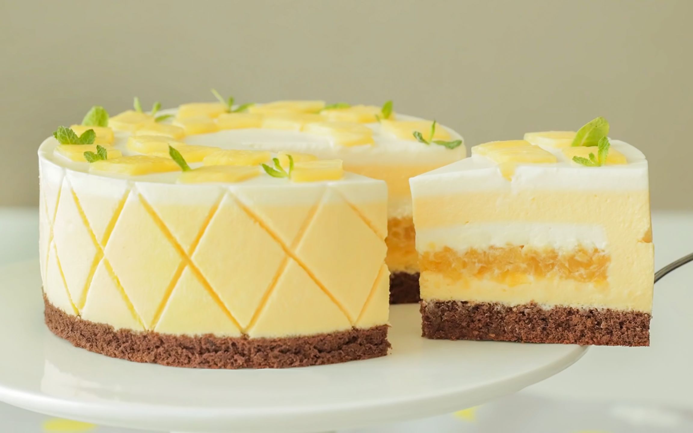 如何制作菠萝蛋糕