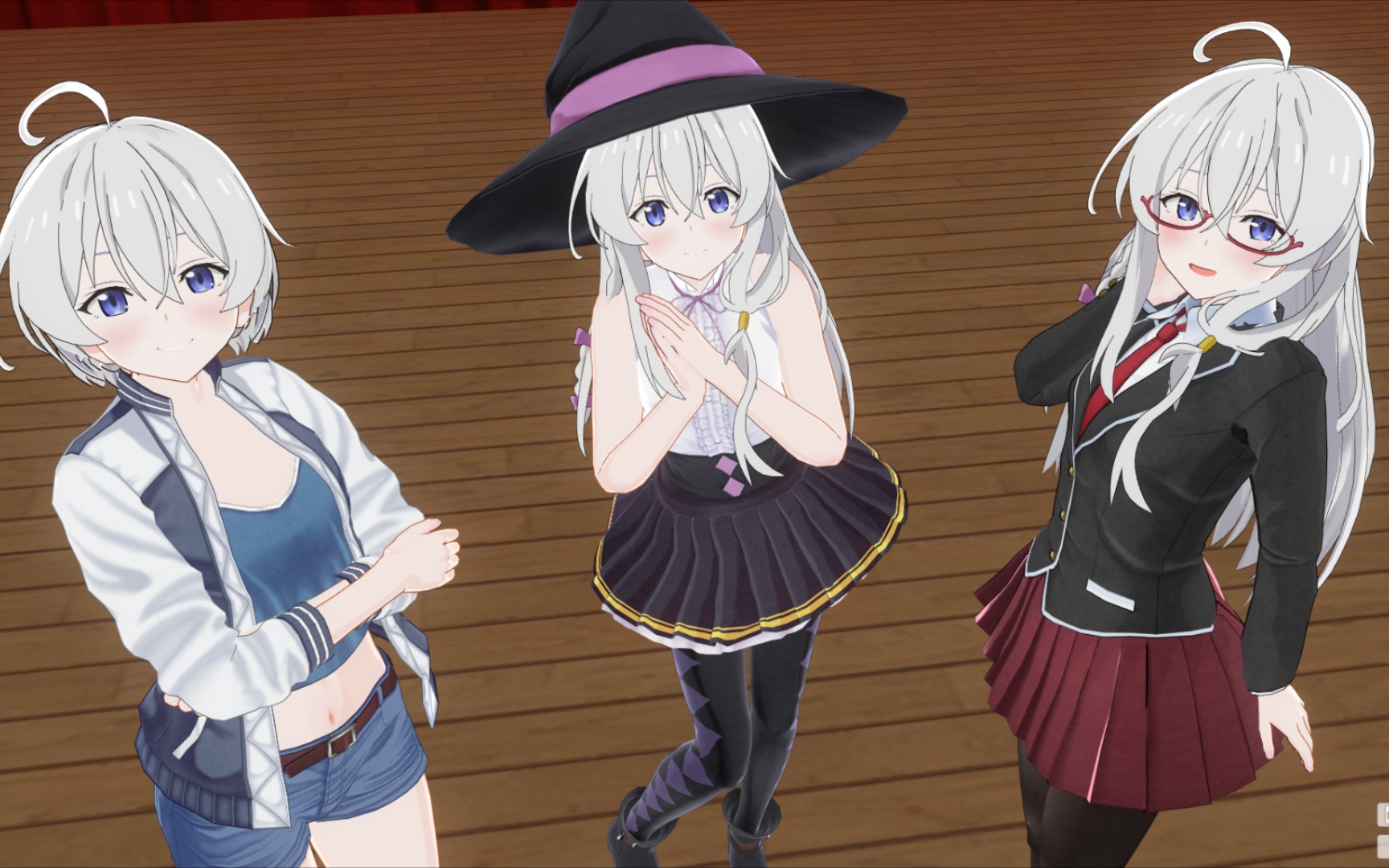 【com3d2】伊蕾娜们的即兴表演