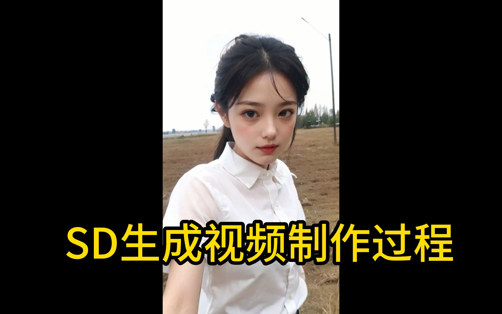 【SD】生成视频制作过程哔哩哔哩bilibili