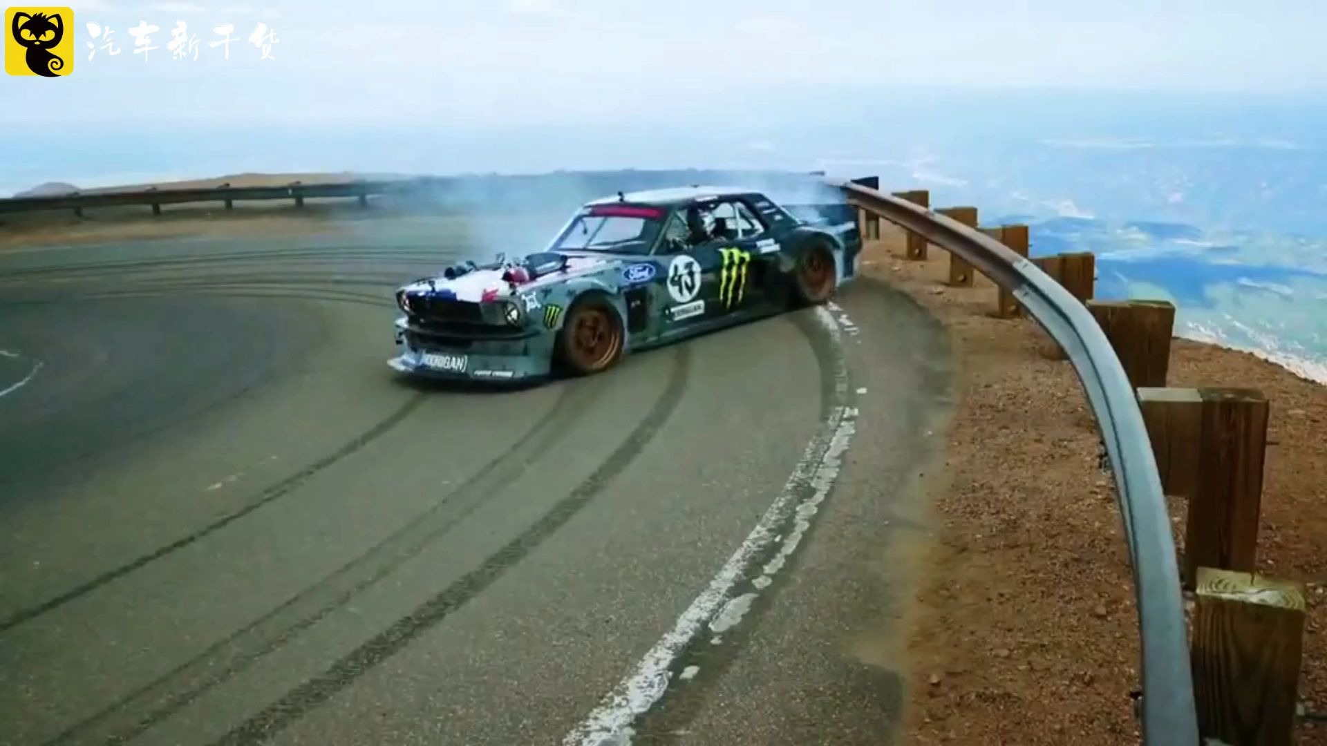 漂移大师ken block 肯布洛克漂移系列,山路