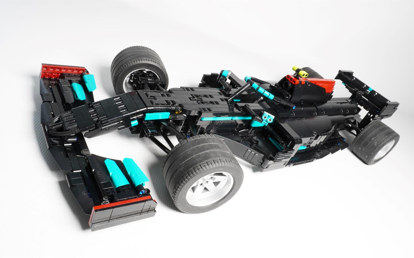 梅赛德斯 f1 w12 1:8 lego乐高 technic科技/机械 moc_哔哩哔哩_bili