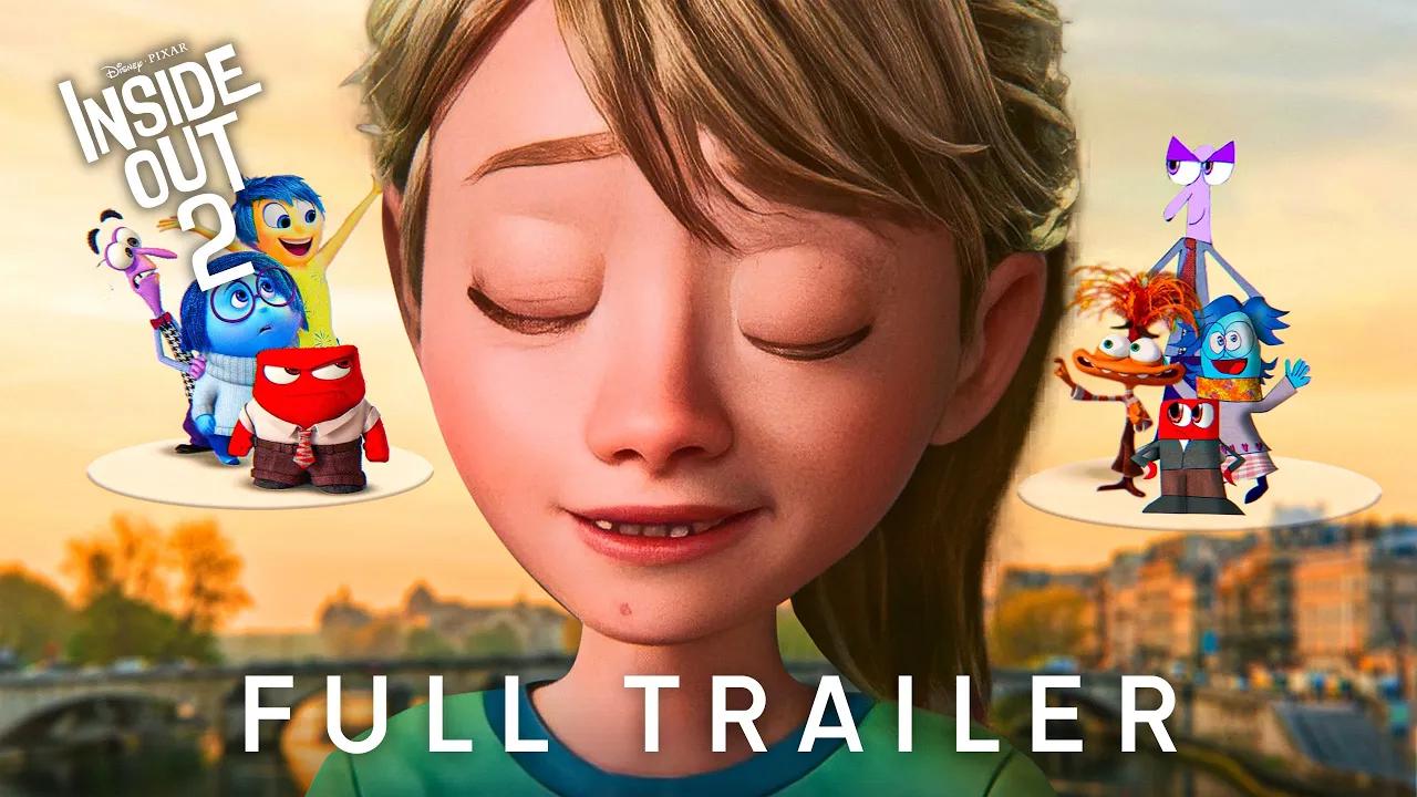【饭制】inside out 2 – full trailer (2024) disney pixar studios