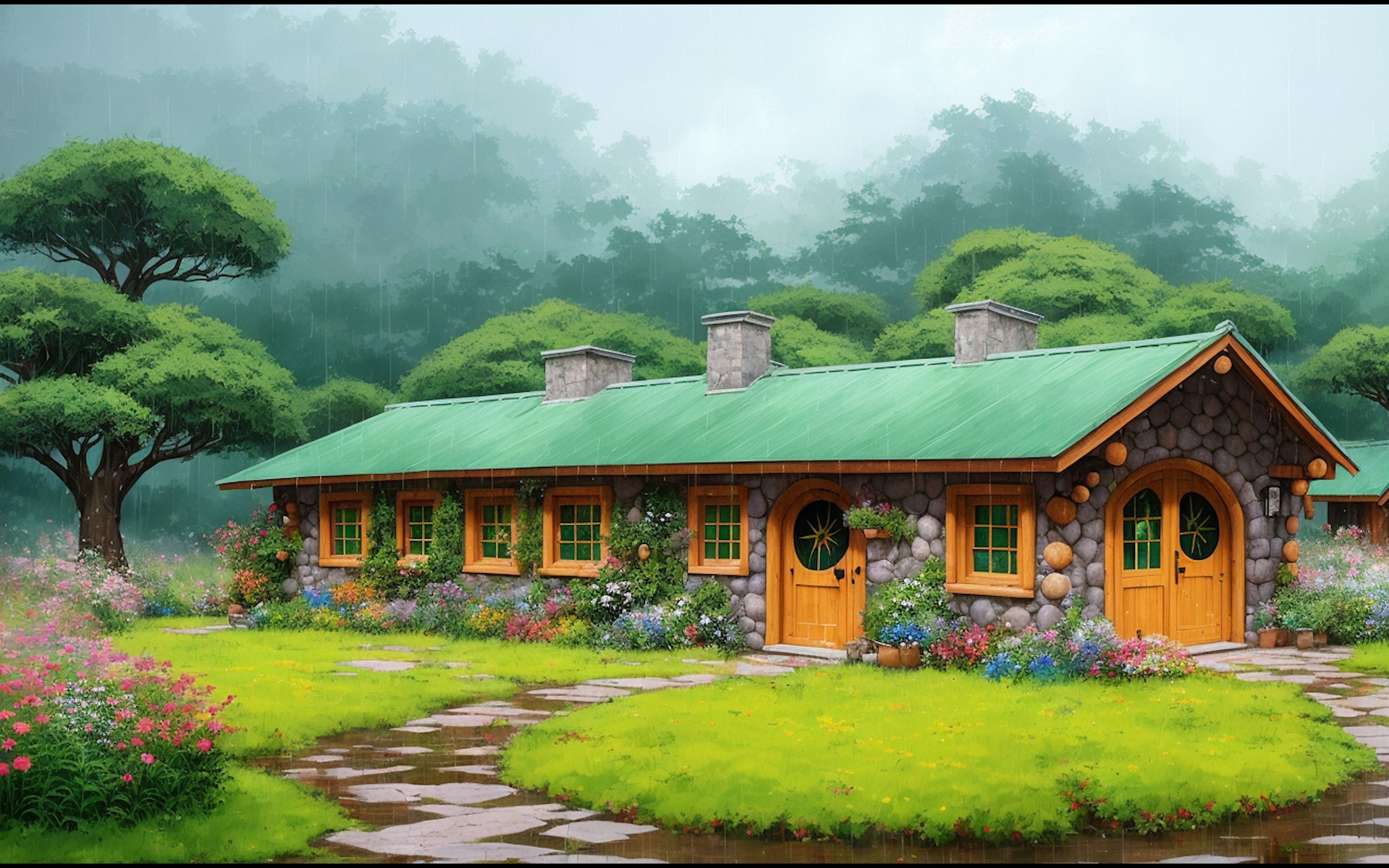 【ai绘画】lora模型|练习10|宁静小镇