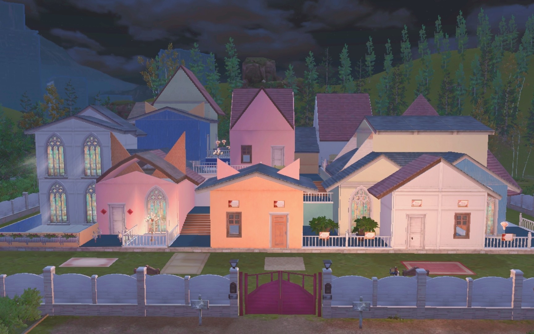 【明日之后】双人庄园,防建,原创:雪崽ya —《稚鹿》_哔哩哔哩 (゜-゜