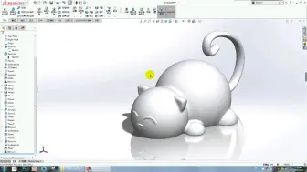 Download Video: SolidWorks画的小猫咪