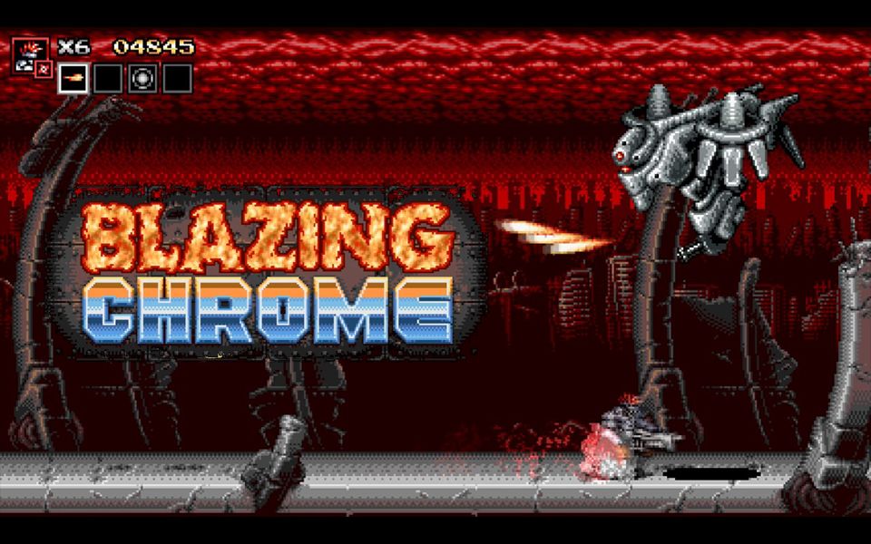 [图]『Blazing Chrome（炽热合金）』预告片