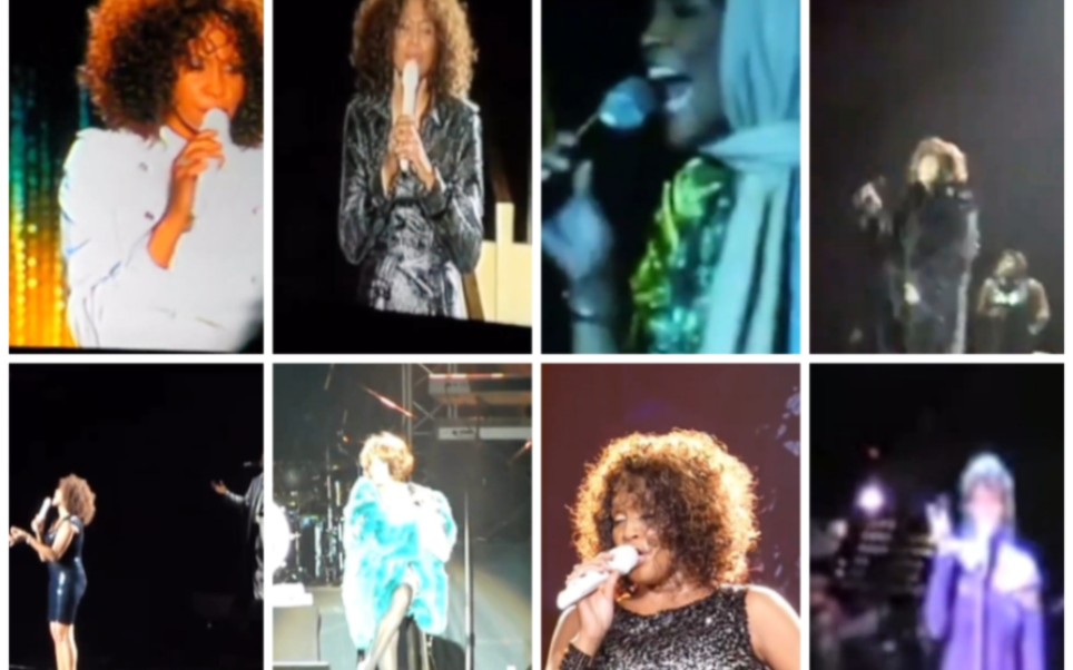 [图]【丝滑头声通透高音真的在10年吗？】Whitney Houston's Best Live Vocals (2007-2010)