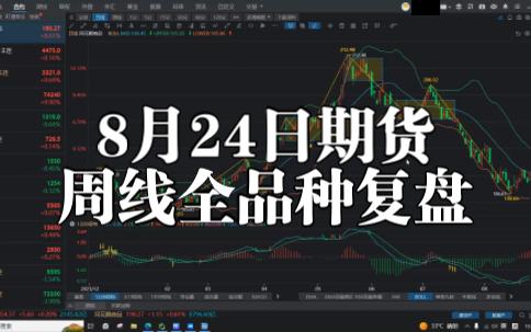 2024年8月24日期货周线全品种复盘哔哩哔哩bilibili