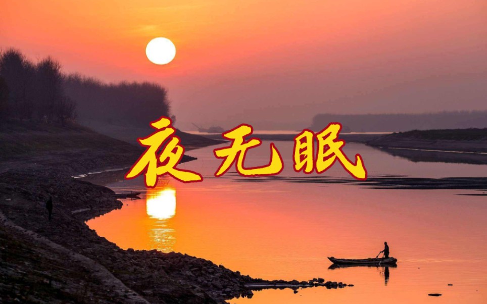 诗词欣赏:无语者《夜无眠》
