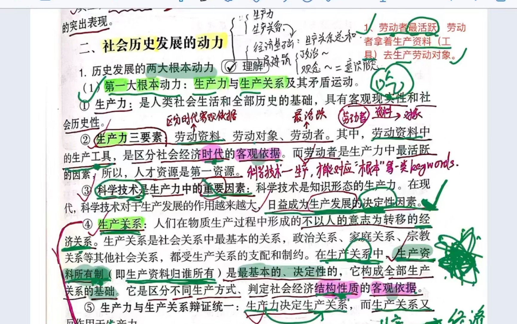 [图]考研政治——腿姐冲刺背诵手册——马原14