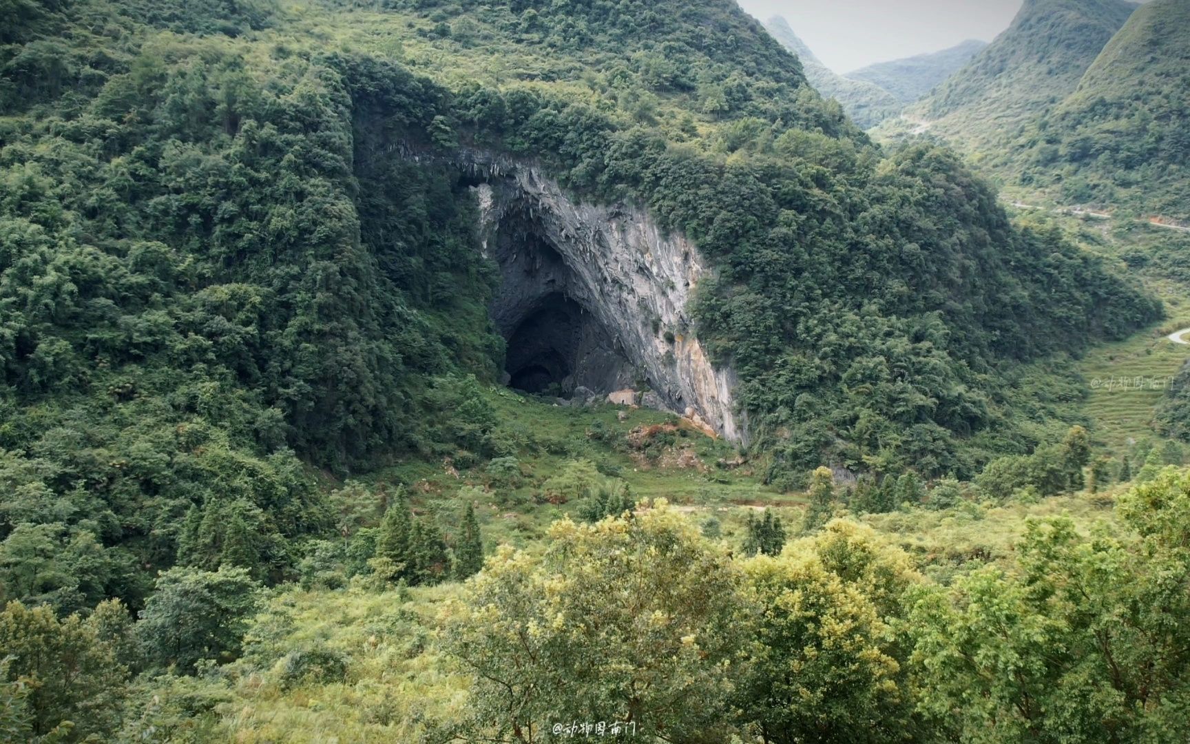 神秘的阳山卡斯特溶洞 坐标:阳山莫六公路上哔哩哔哩bilibili