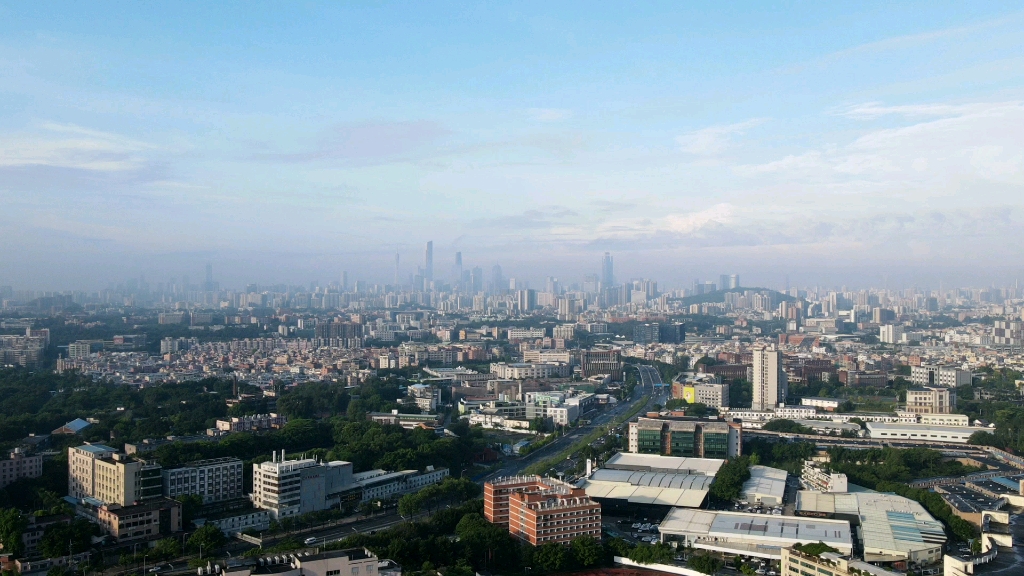 广州建筑延时摄影