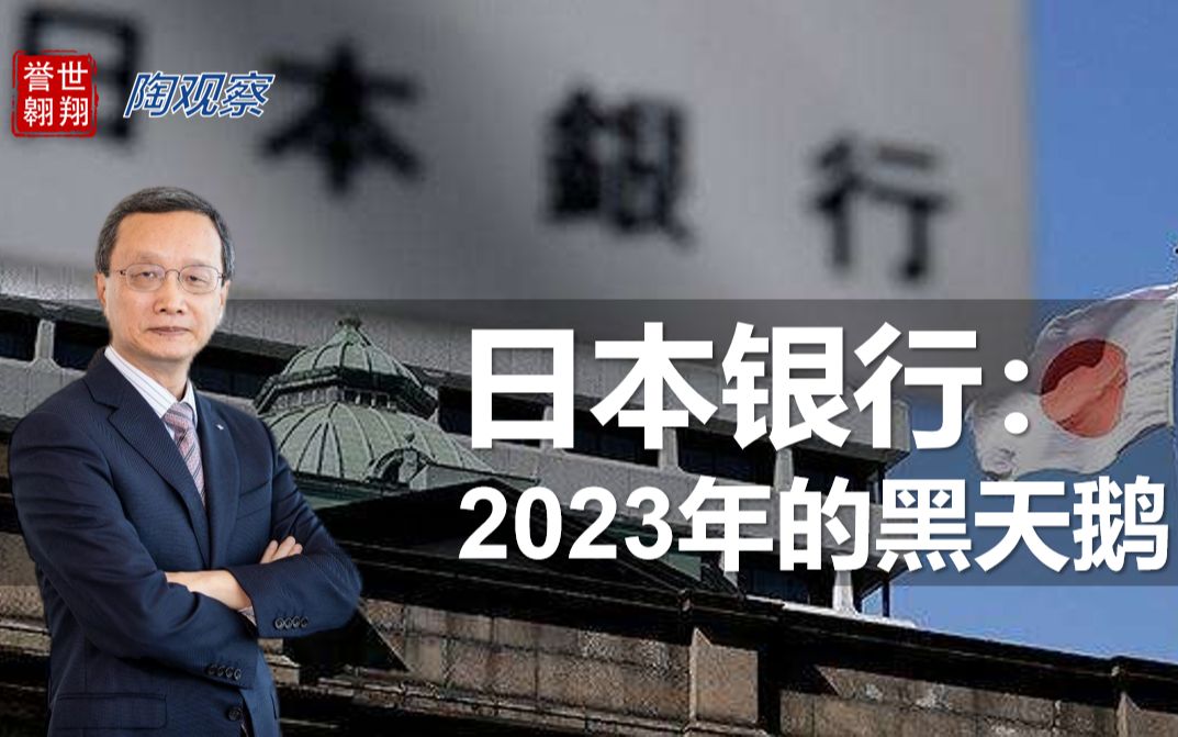 日本银行:2023年的黑天鹅 | 陶观察哔哩哔哩bilibili