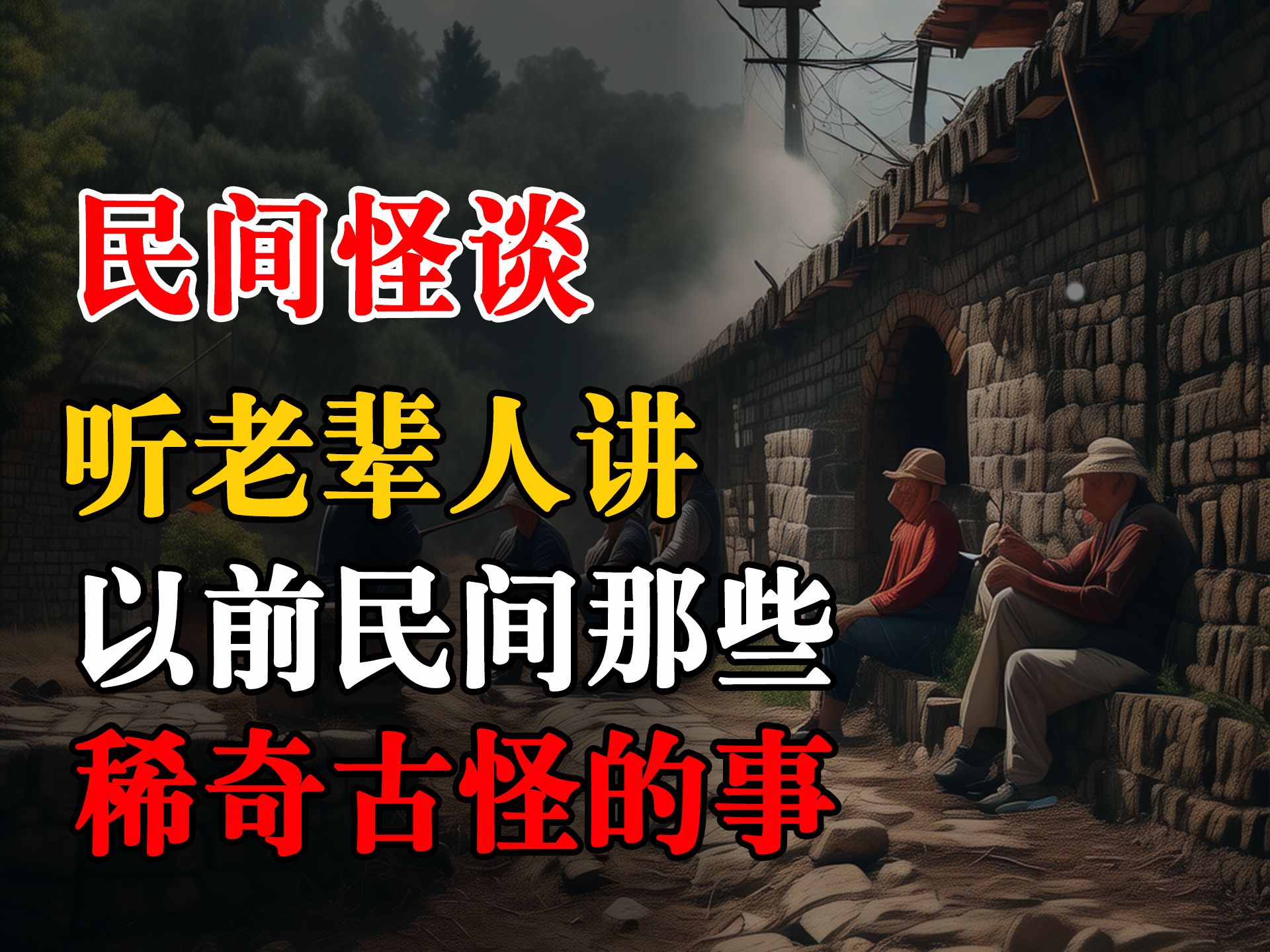 听老辈们讲,民间那些稀奇古怪的事!怪胎、蛇祸、坑人鬼...丨恐怖故事丨深夜讲鬼话丨故事会丨睡前鬼故事丨鬼故事丨道士丨真是灵异经历丨诡异故事哔...