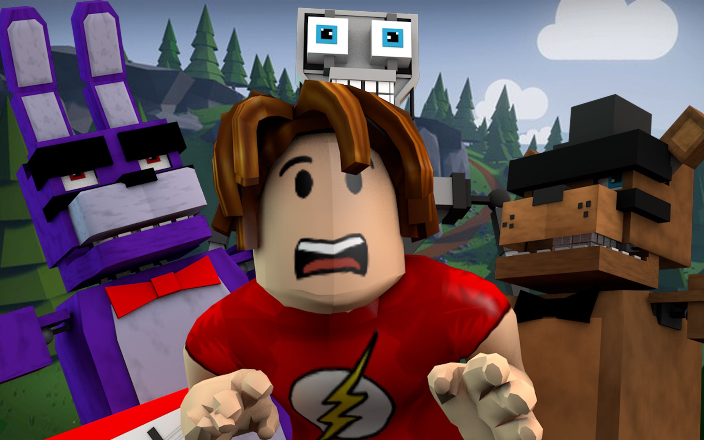 《roblox玩具熊的午夜后宫》据说晚上不离开披萨店!