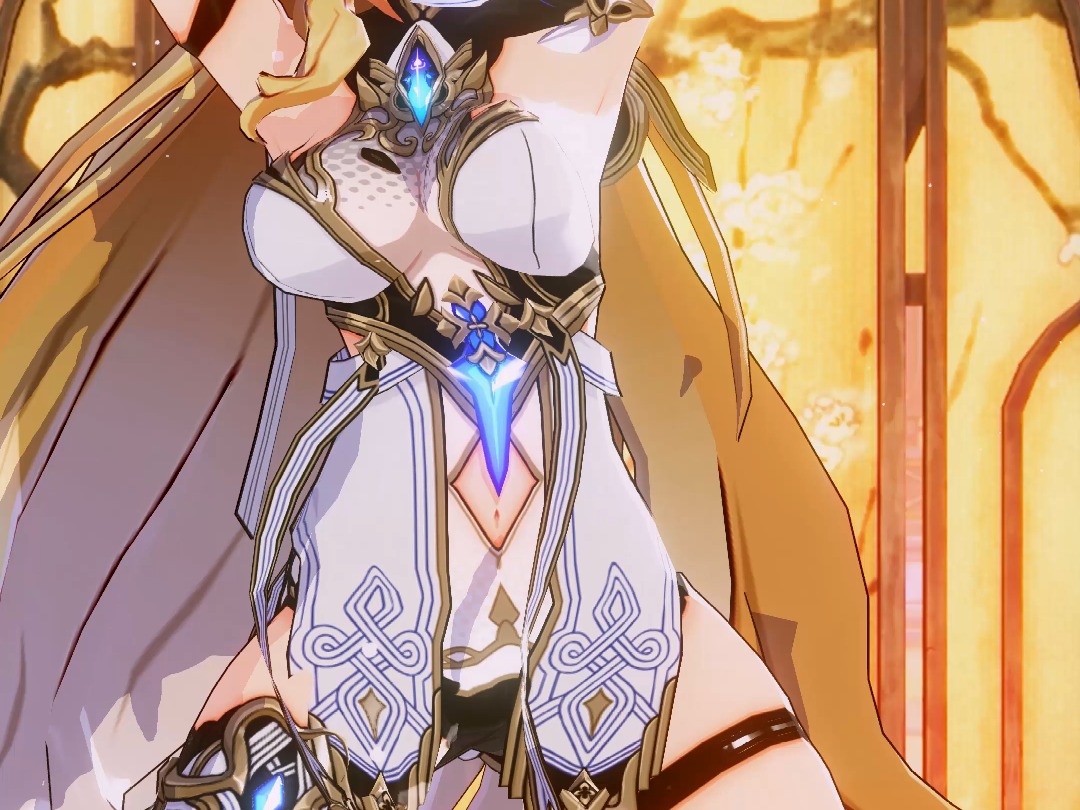 果然还是幽兰黛尔的大长腿最好看