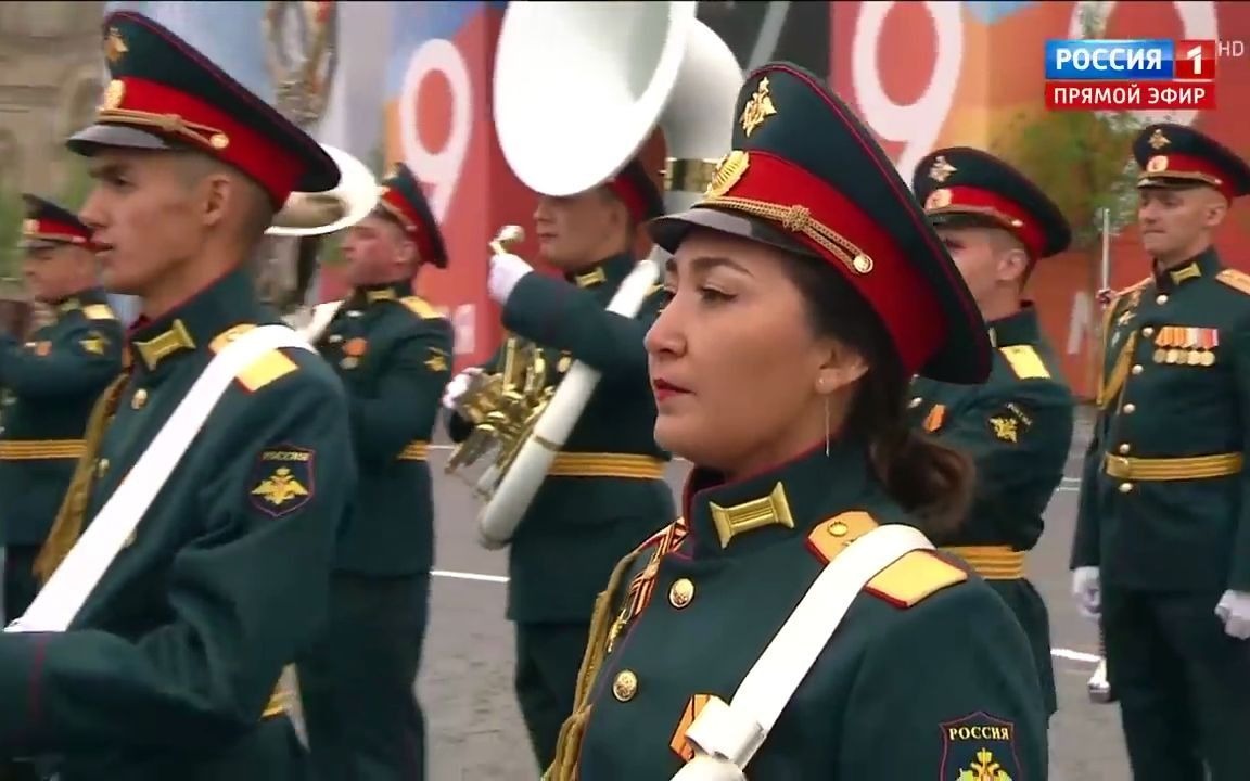 [图]斯拉夫女人的告别/Прощание славянки 2019红场胜利日阅兵