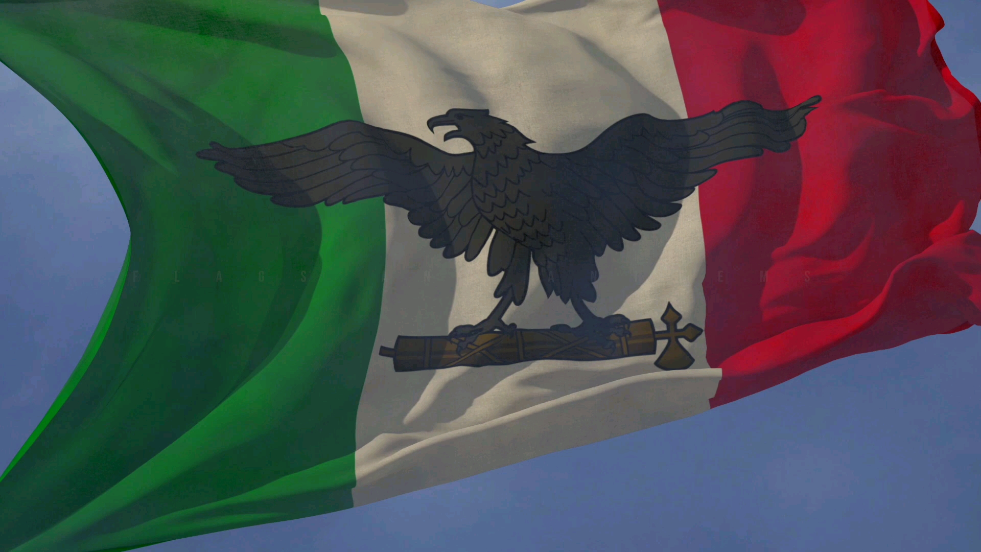 二战时期的意大利国旗图片