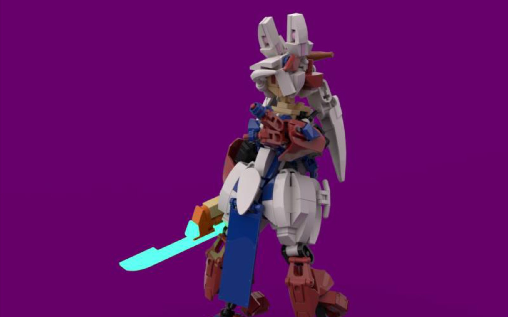 【乐高机娘moc】呱!好强大的娘们啊!