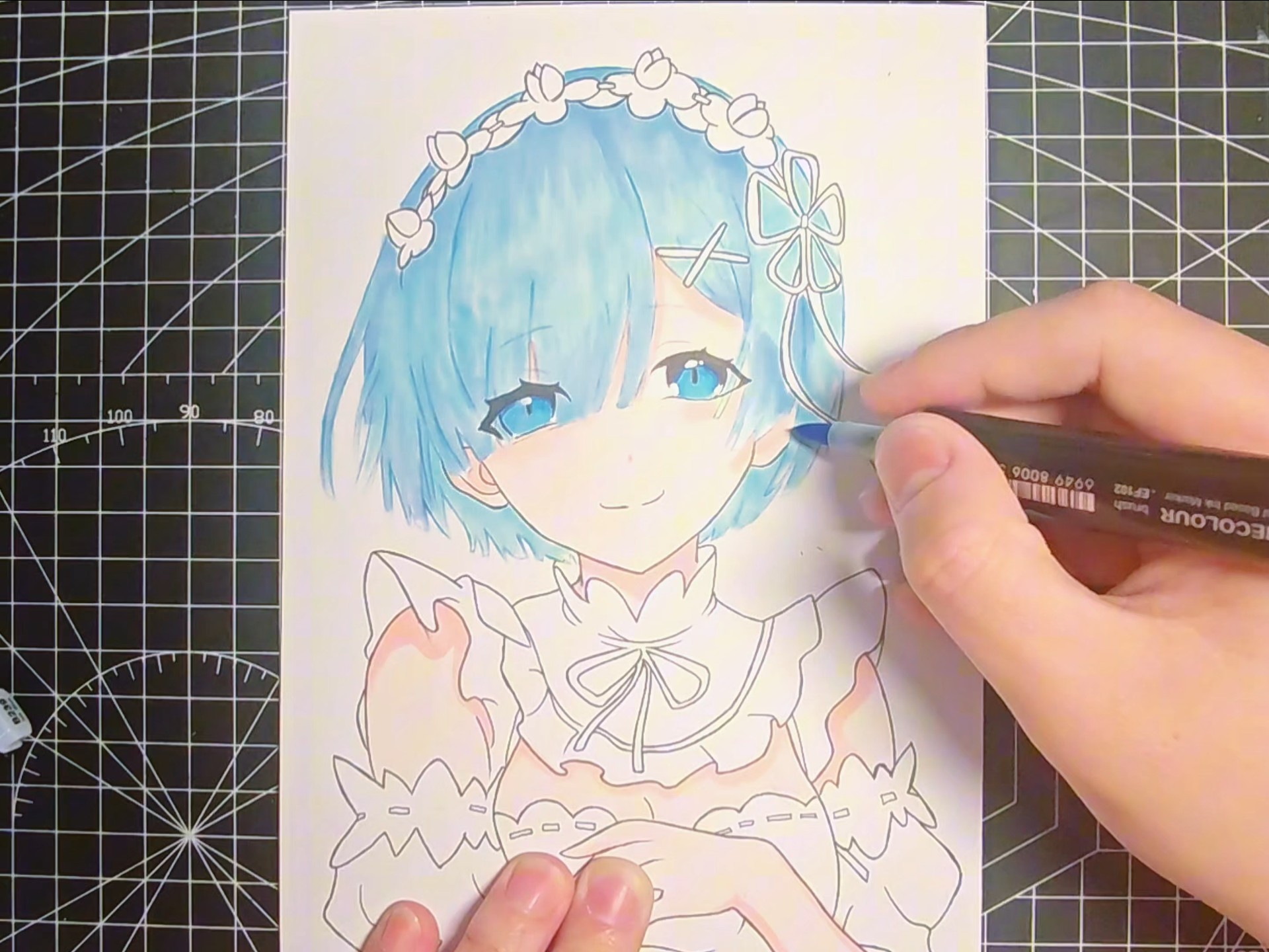 画个可爱的蕾姆吧