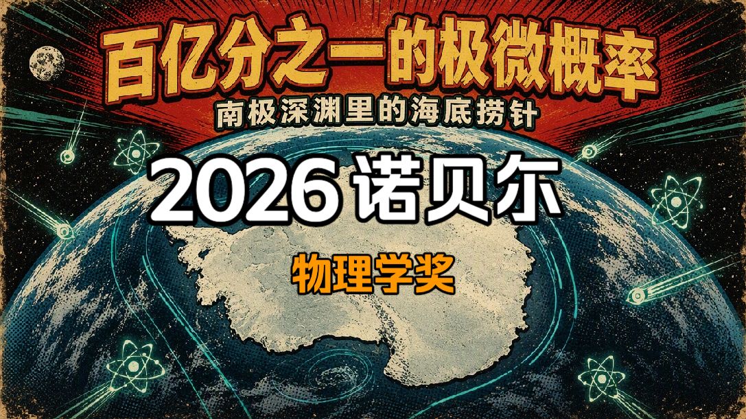 【2026 诺贝尔奖解读·物理学奖】南极冰下两公里，他为宇宙装了只耳朵