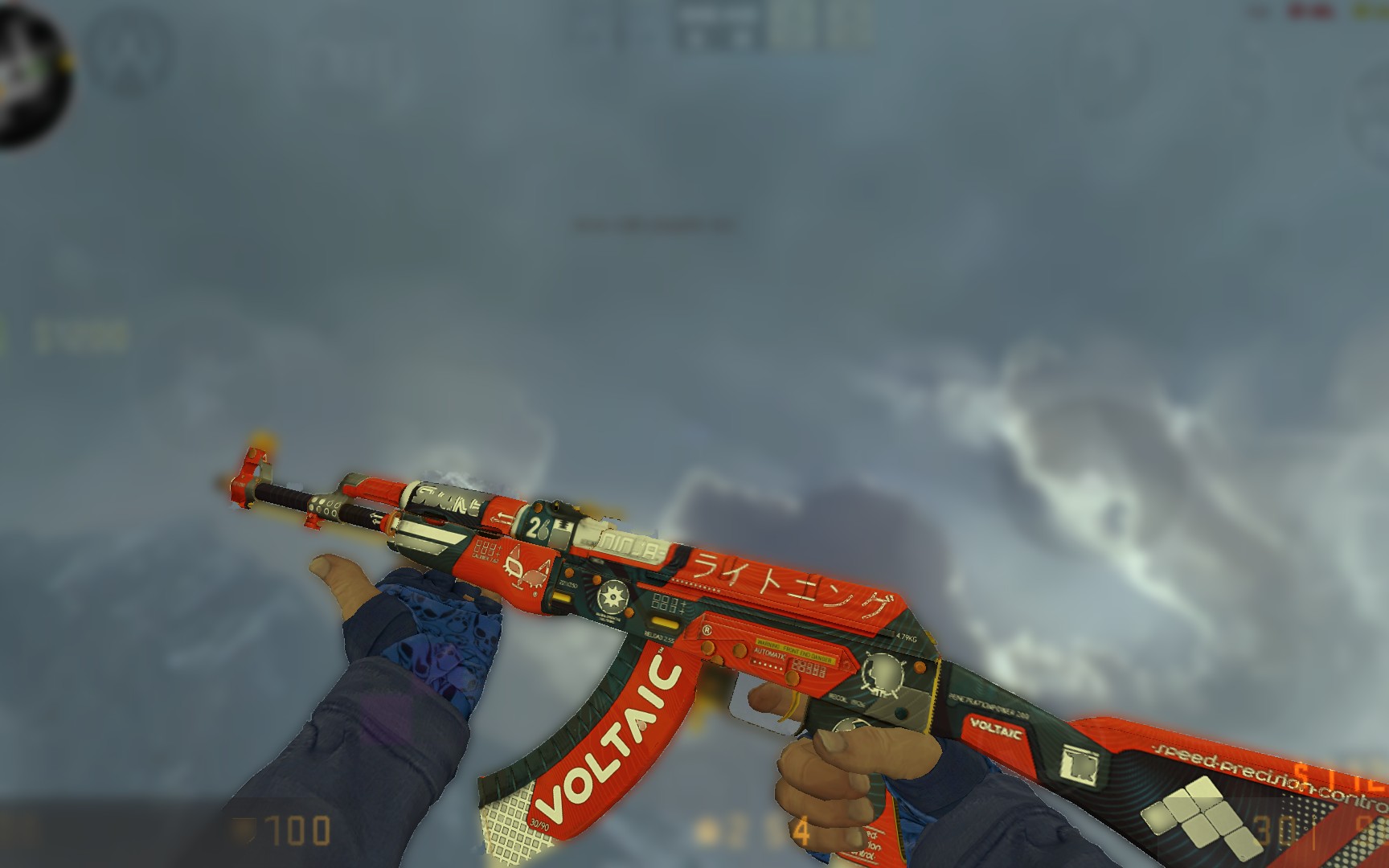 手部束带|钴蓝骷髅模型检视,体验最高清贴图枪模の感觉#高仿csgo手机