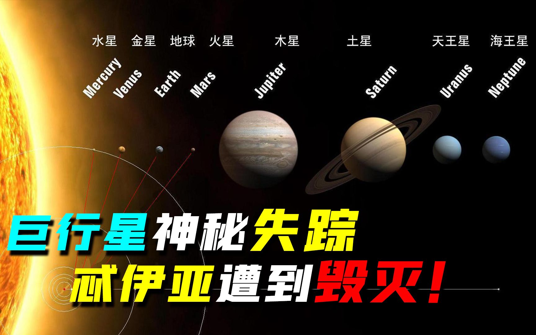 【科普】第5颗巨行星失踪,忒伊亚遭到毁灭,太阳系黑暗历史你了解多少?哔哩哔哩bilibili