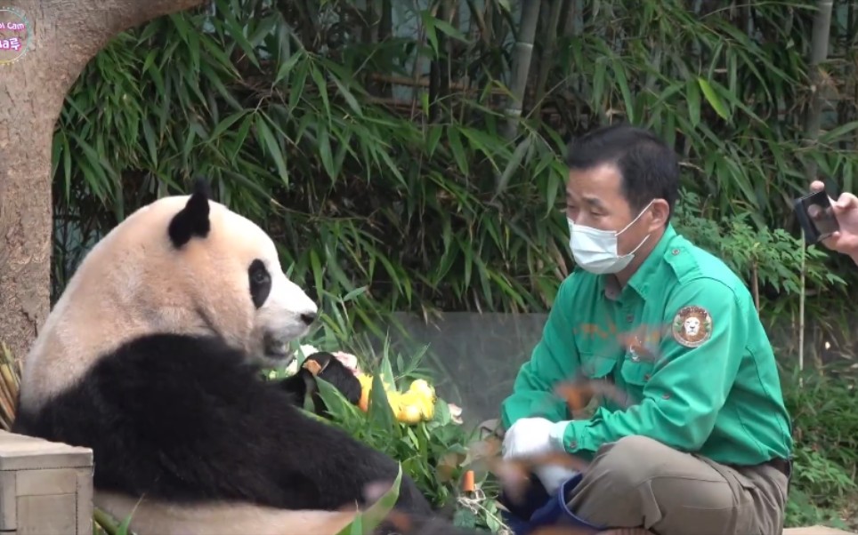 [图]220726 福宝生日第二天姜宝送花给她