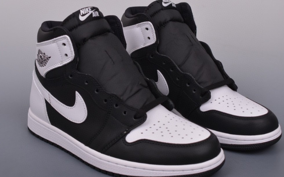 莞产 air jordan 1 high og 黑白熊猫 细节完美!