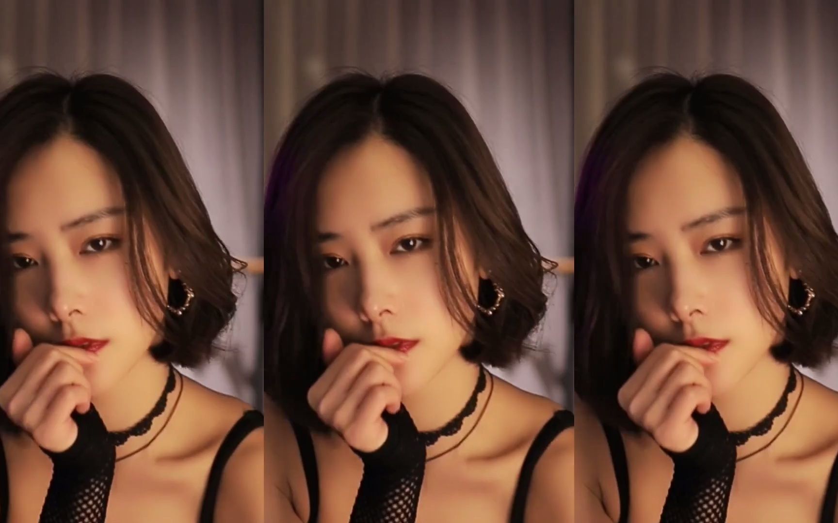 帝王的1月19日体验卡!王筱沫沫《欲》,黑色小背心 牛仔短裤