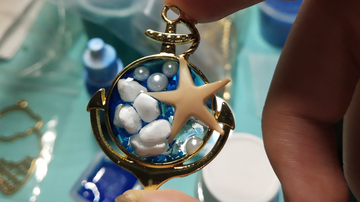 滴胶,海洋风挂件