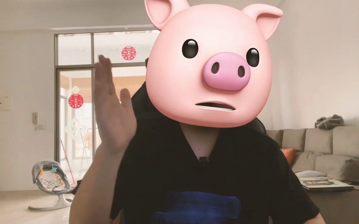 猪头虚拟头像制作