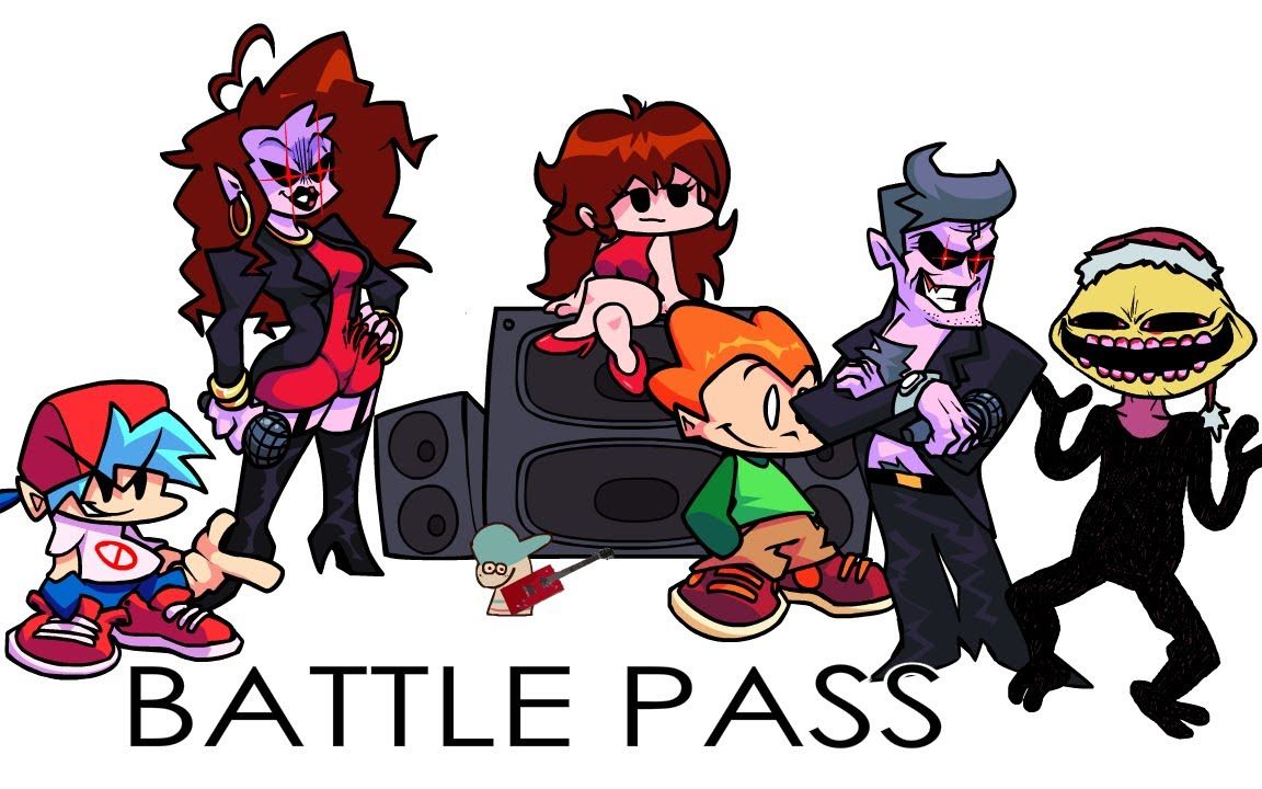 battle pass [fnf animation] -这看起来有点像通行证_哔哩哔哩_bili