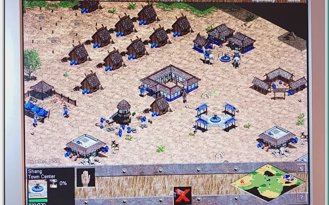 [图][Win98游戏] 童年最火游戏之《帝国时代1》（Age Of Empires）电脑房没这个都要倒闭。