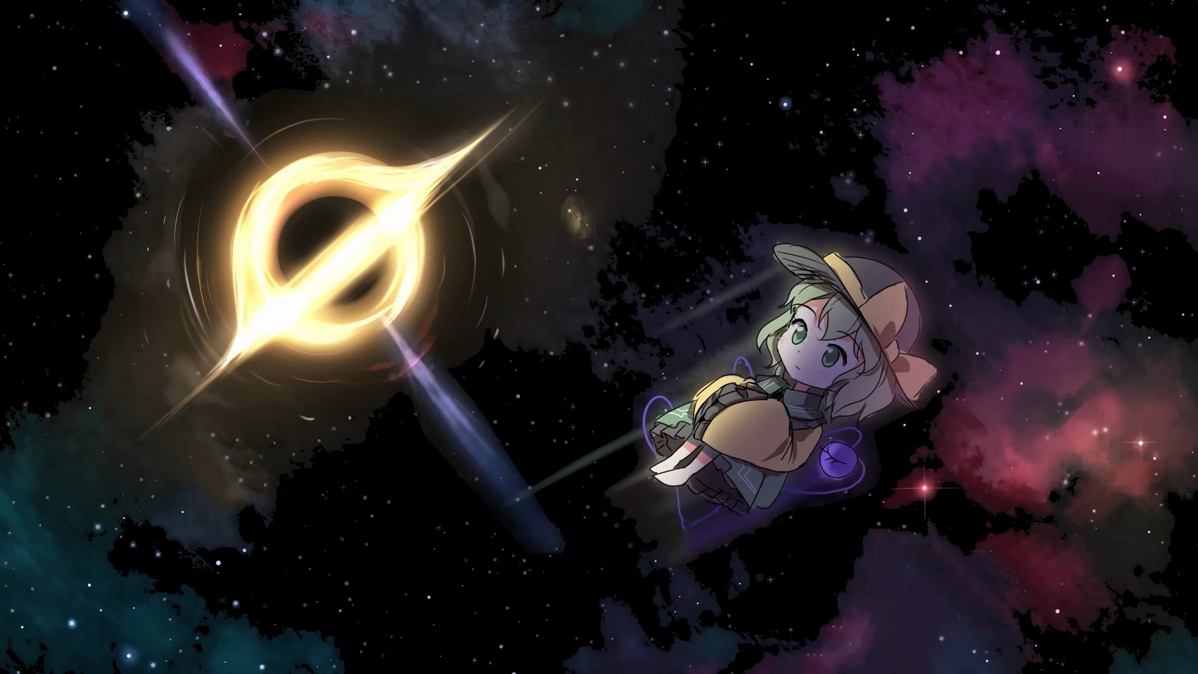 【壁纸/低技术力】宇宙こいし/古明地恋