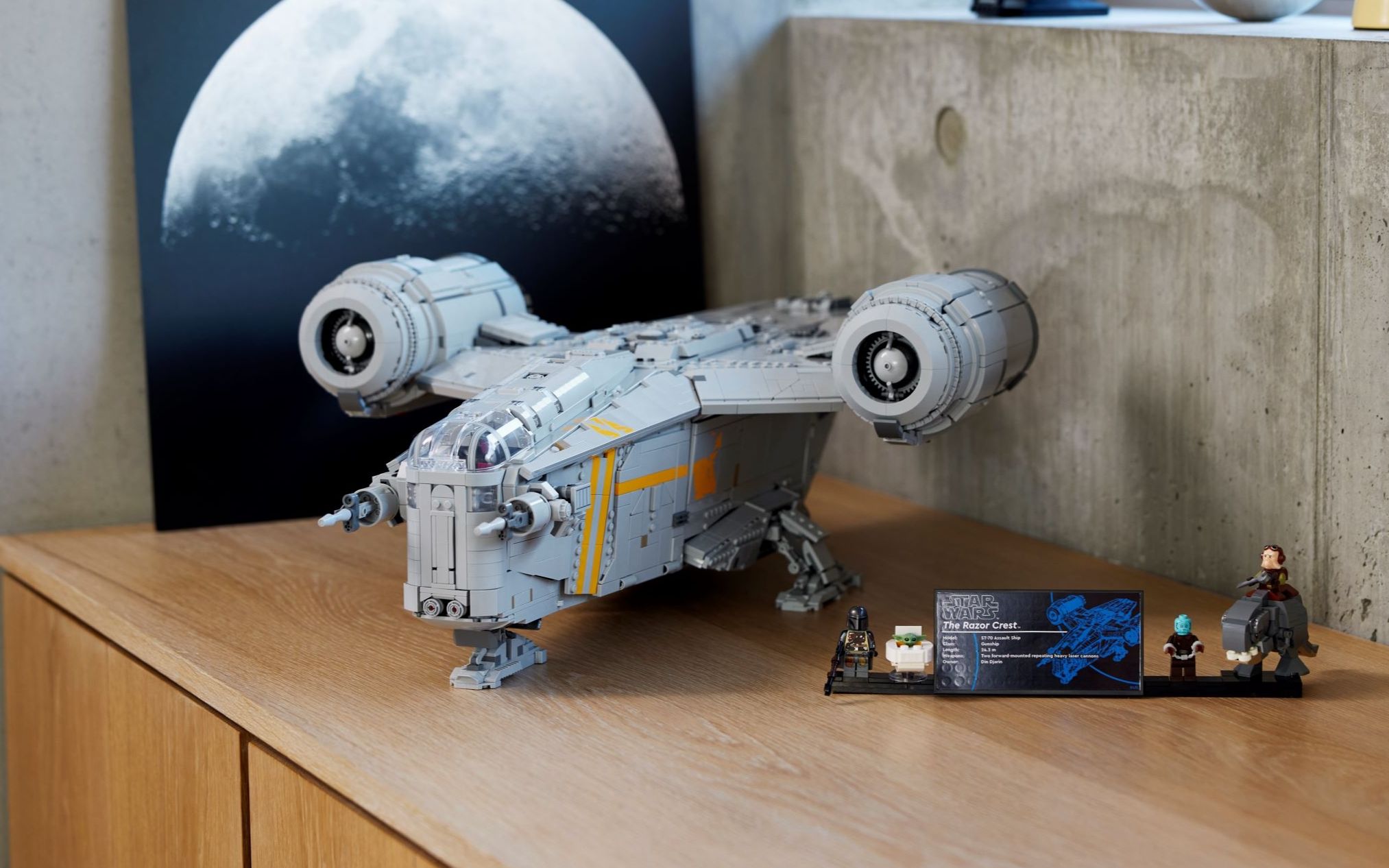 今年最大套装发布,乐高推出星球大战系列ucs级剃刀冠号套装