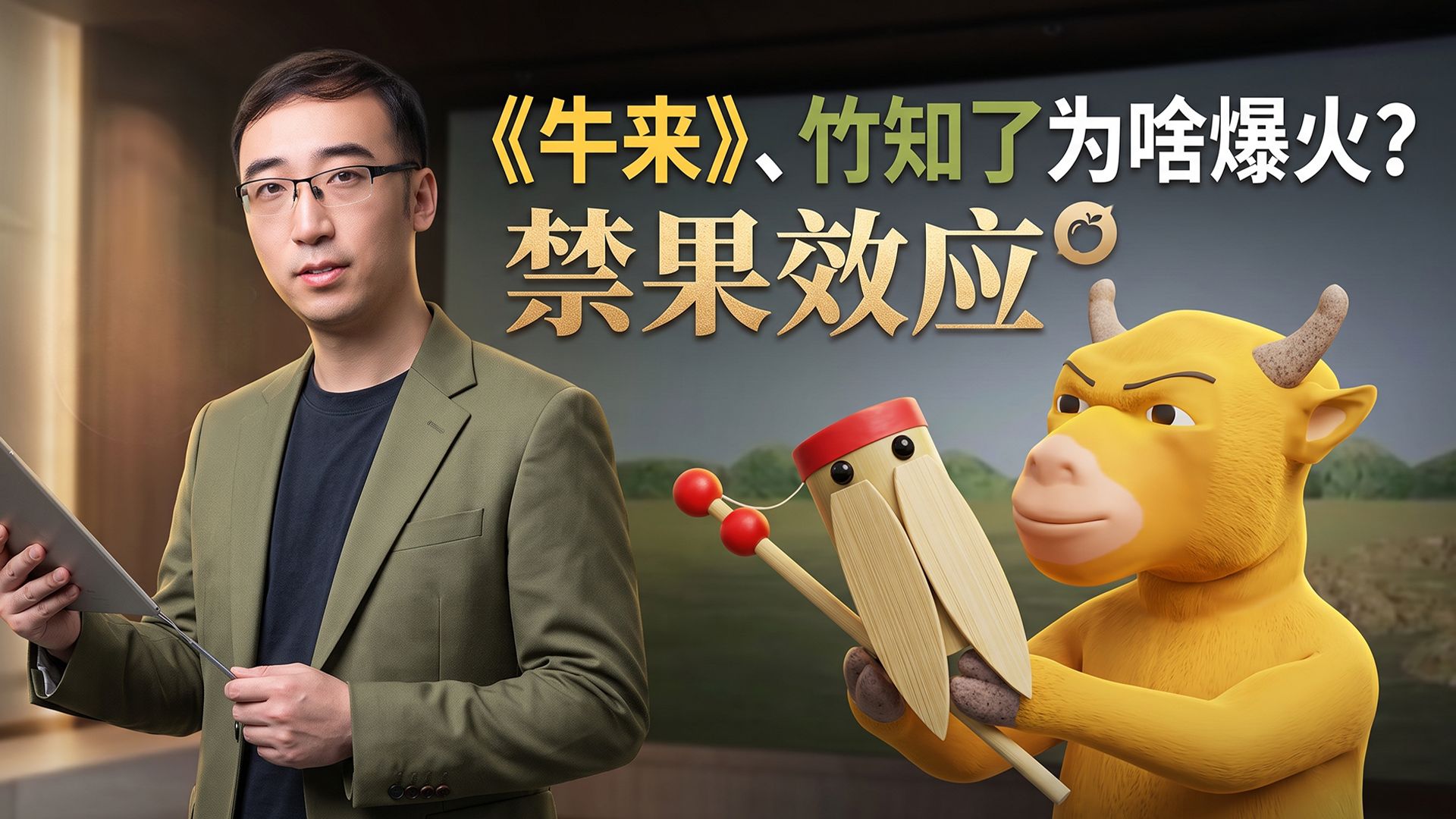 《牛来》和“竹知了”为啥会爆火？你千万不能点开这个视频！
