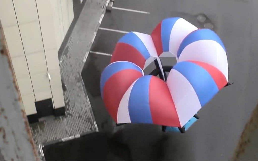 俄罗斯高楼逃生装置spars