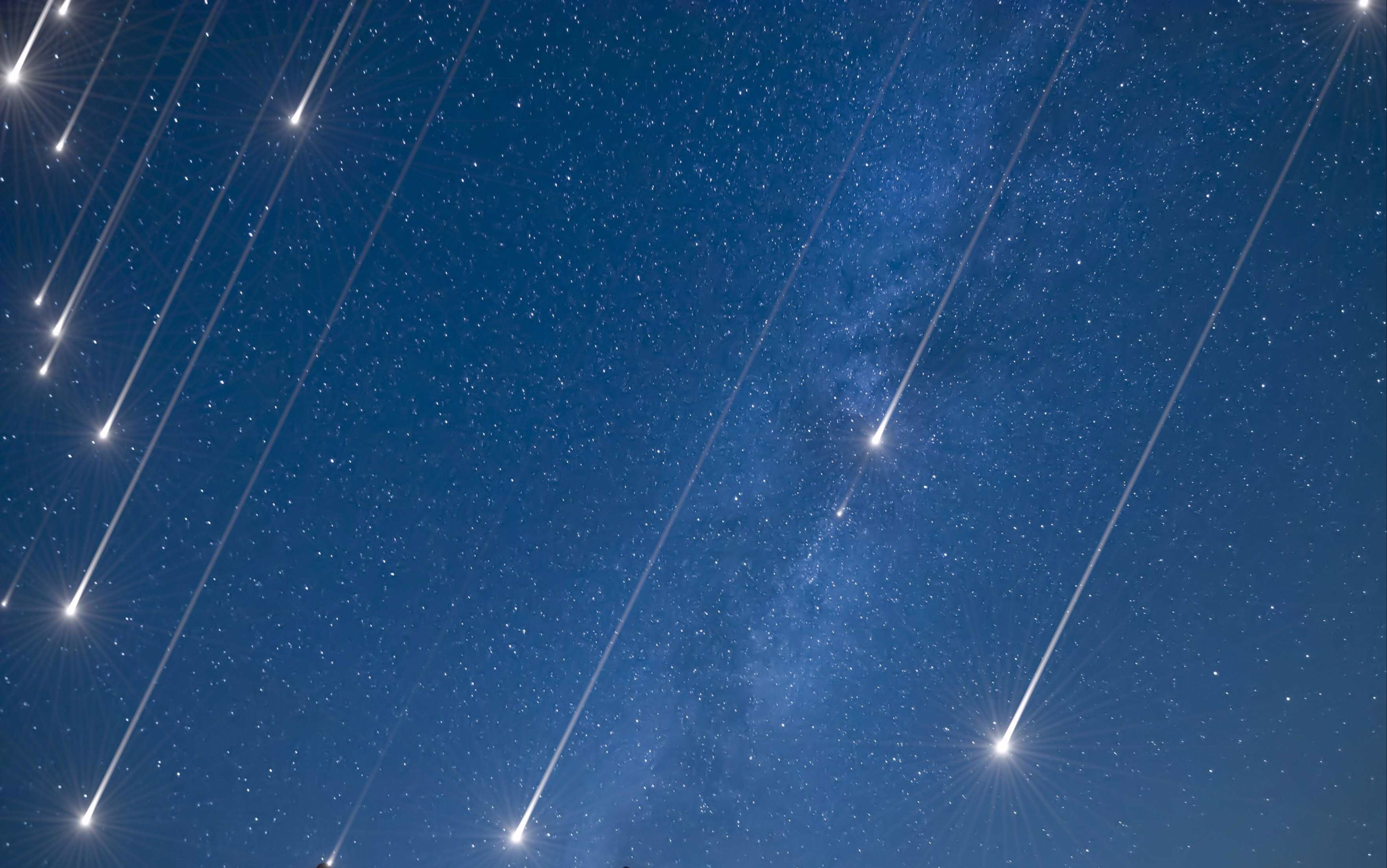 一起来看流星雨吗?直播间几个流星瞬间!