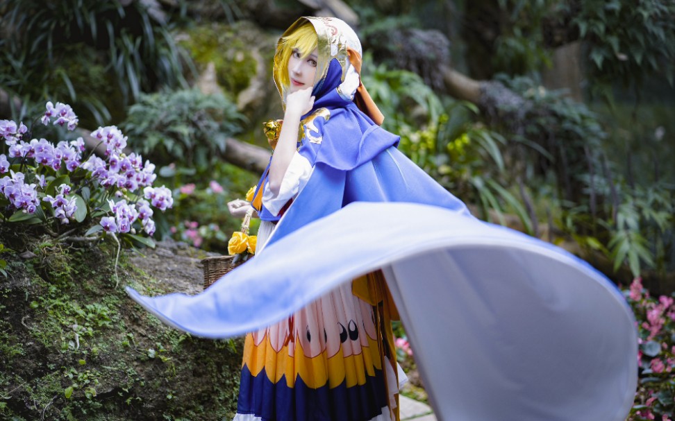 活动作品坎公骑冠剑鲜花店少女芭莉cos正片