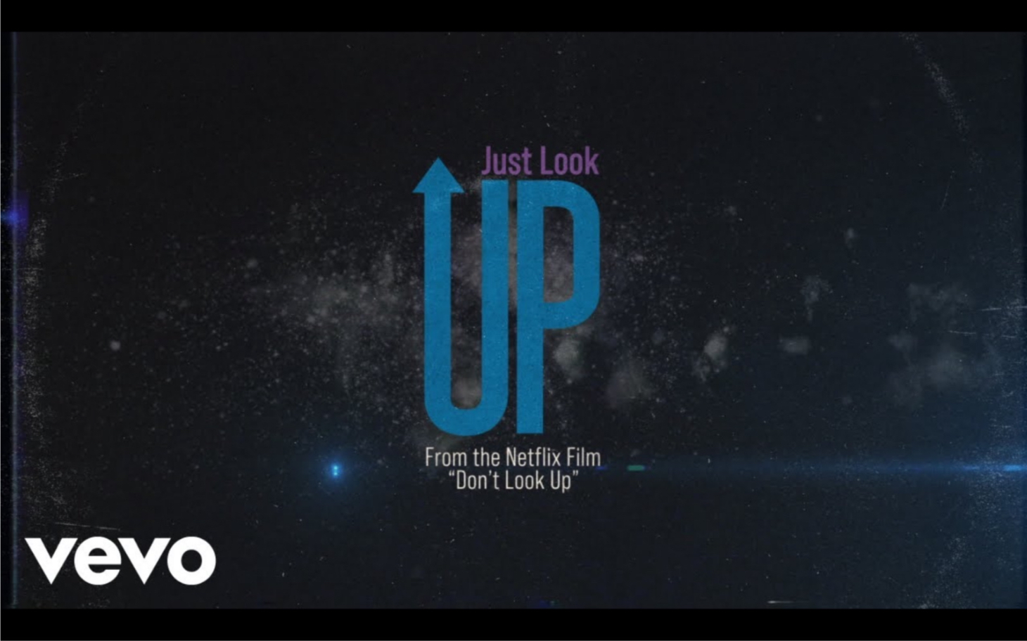 [图]Ariana Grande x Kid Cudi《Just Look Up》官方歌词MV