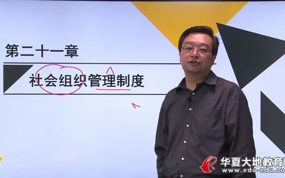 [图]26 第二十一章 社会组织管理制度 当代中国政治制 00315 自学 自考 行政管理 本科 学习 分享