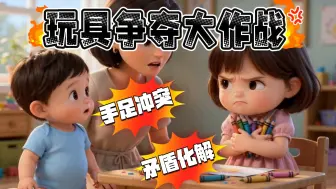 姐姐必须让着弟弟？❌二胎家庭最大的误区，你踩雷了吗？发展性育儿四步法，终结手足冲突