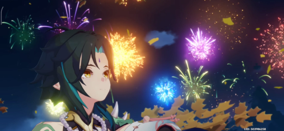 『原神』海灯节录屏留念这一段太好看了也,特别是魈[热词系列_吹爆]