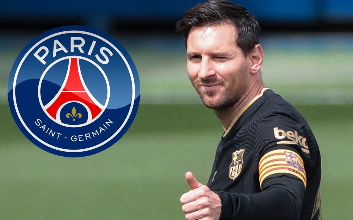 莱昂内尔梅西2021正式官宣转会巴黎圣日耳曼