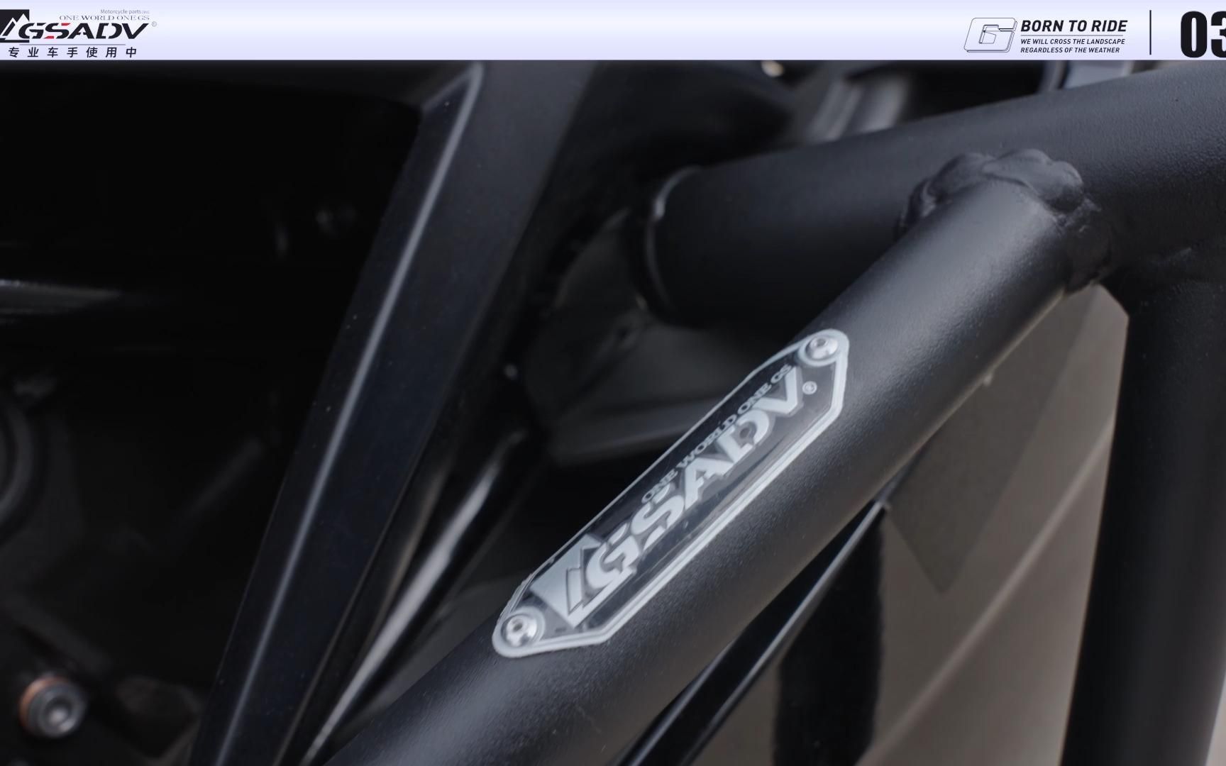 【gsadv冒险03原装正品】宝马g310护杠酷炫来袭!